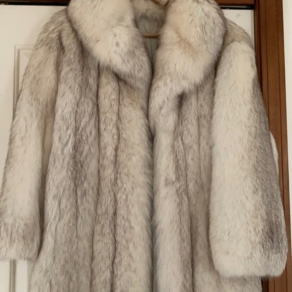 Silver Fox Coat - Picture 2 of 16
